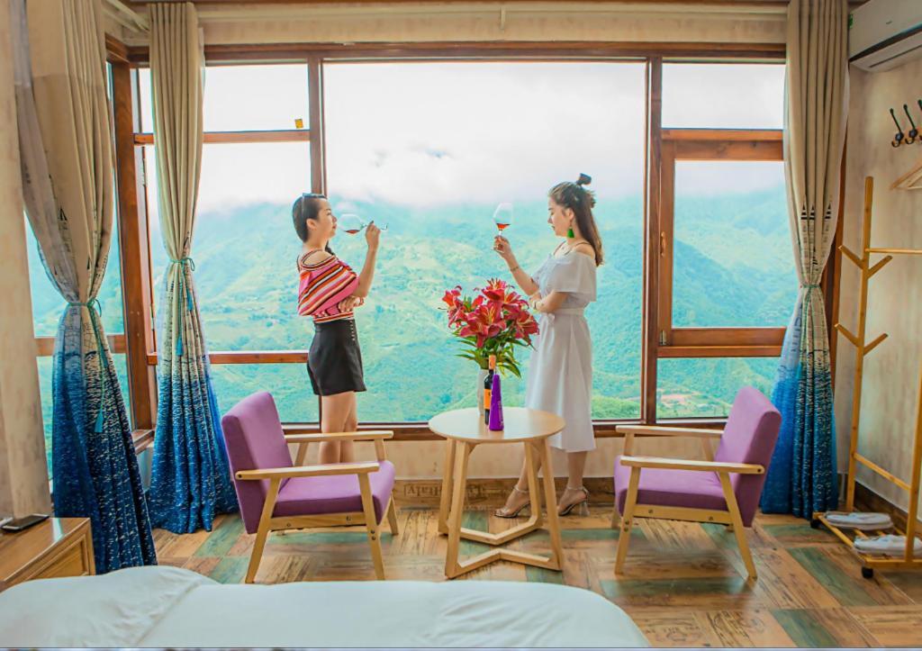 The Grand Blue Hotel Sa Pa Buitenkant foto
