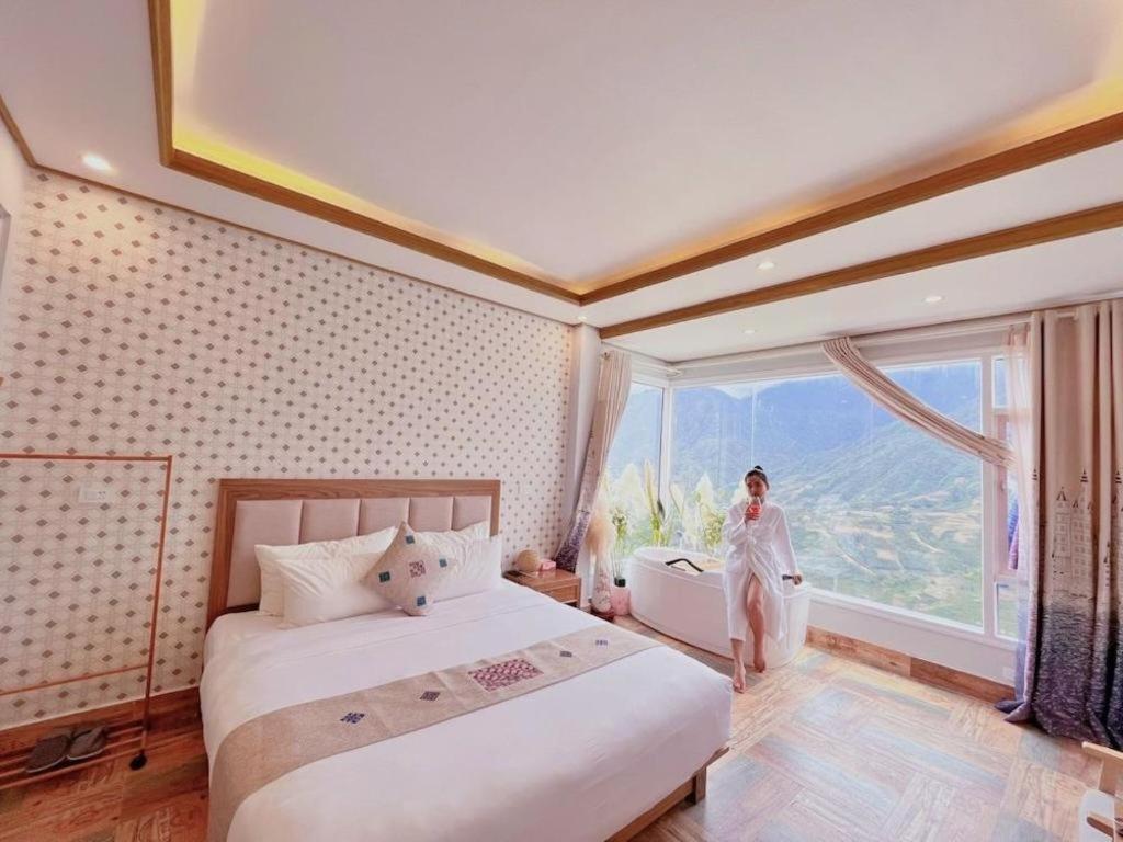 The Grand Blue Hotel Sa Pa Buitenkant foto
