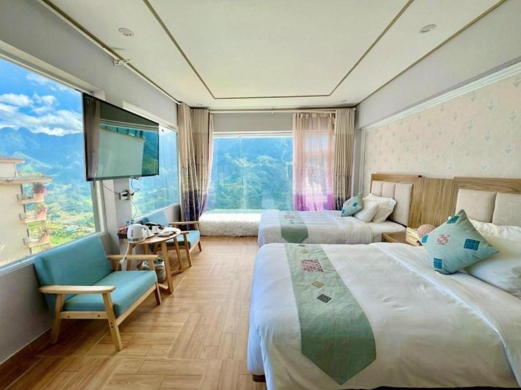 The Grand Blue Hotel Sa Pa Buitenkant foto